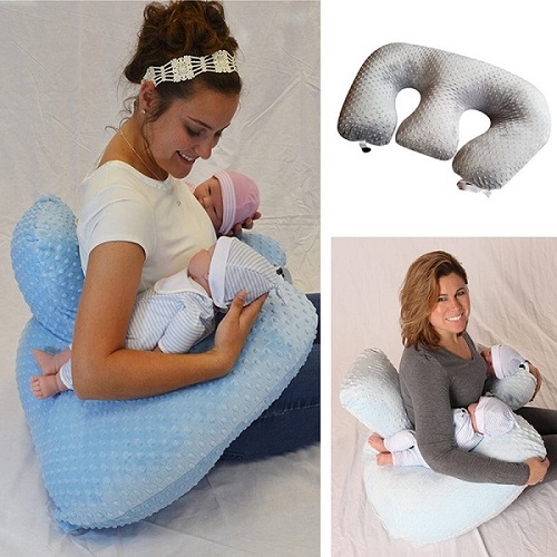 Hướng dẫn cách sử dụng gối cho bé bú