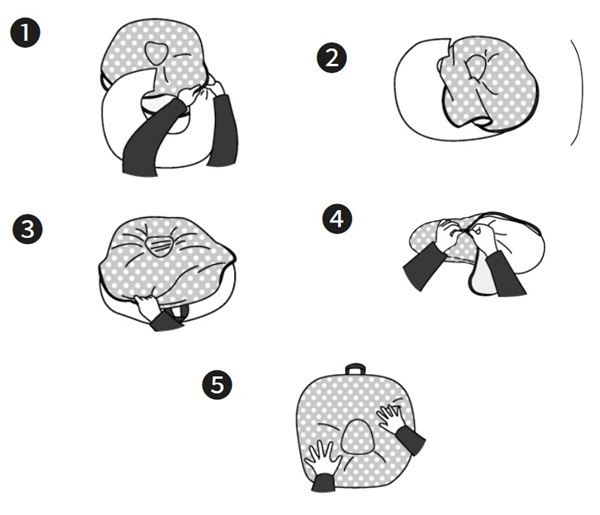 Cách lắp đặt gối Rototo Bebe