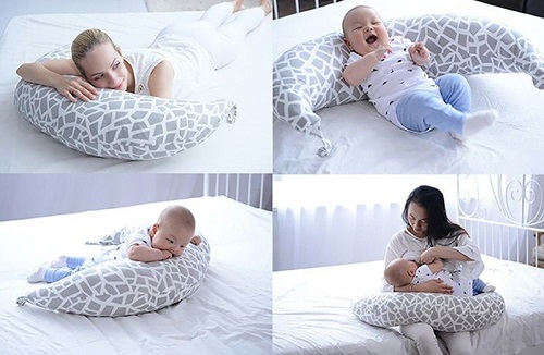 Cách sử dụng gối chống trào ngược chữ c