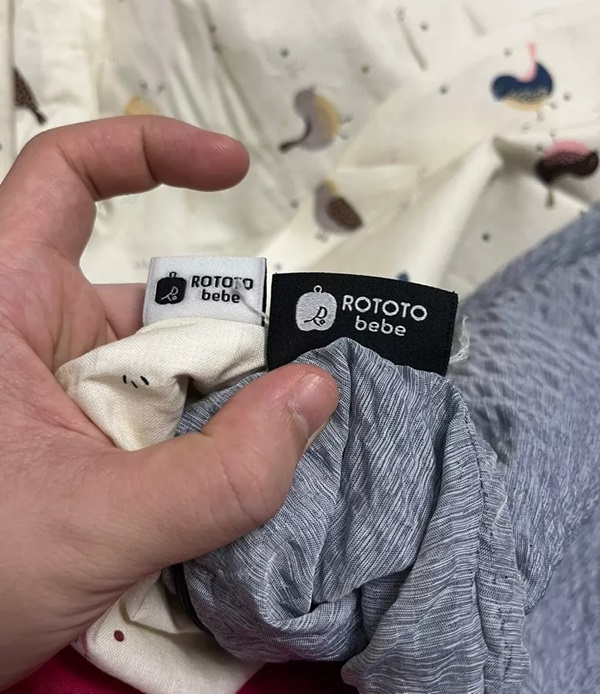 Cách phân biệt gối Rototo Bebe thật giả