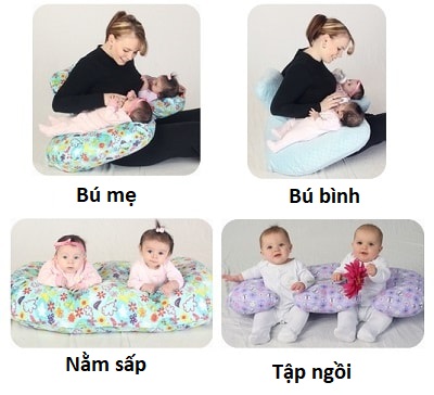 Gối cho bé bú loại nào tốt?