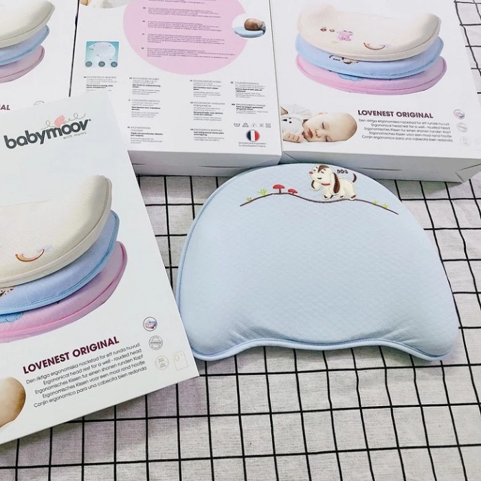 GỐI CAO SU BABYMOOV CHO BÉ