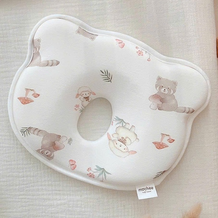 Gối cao su non chống bẹp đầu mochee