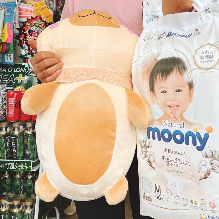GỐI CHẶN HÌNH GẤU MOONY