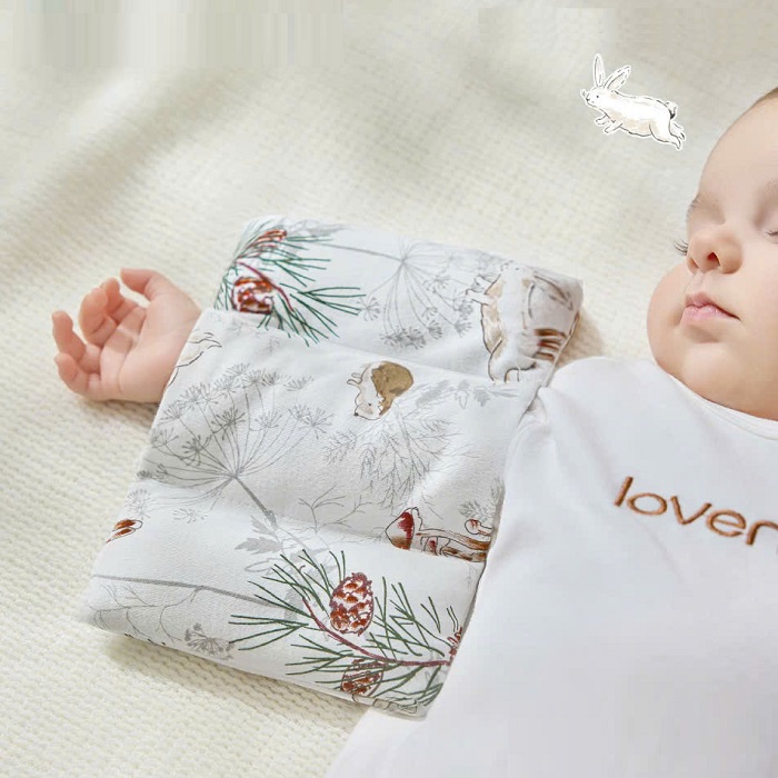 GỐI CHẶN TAY VỎ ĐỖ LOVEMAMI