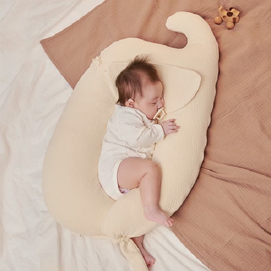 GỐI CHO TRẺ NẰM NGHIÊNG CON VOI