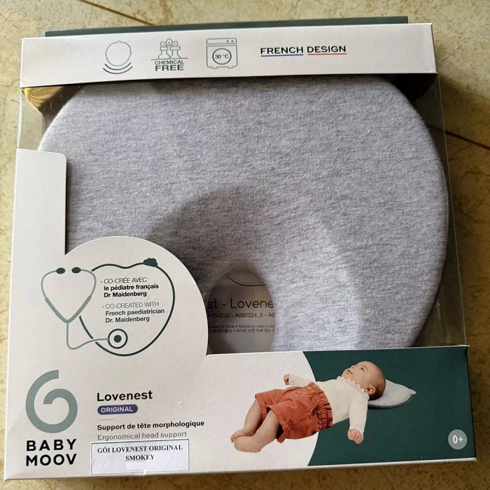  Gối chống bẹp đầu babymoov lovenest original 
