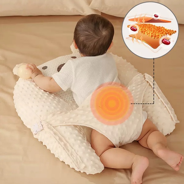 GỐI CHỐNG TRÀO NGƯỢC VÀ NẰM ÚP SẤP TUMMY TIME VEEOU CHO BÉ