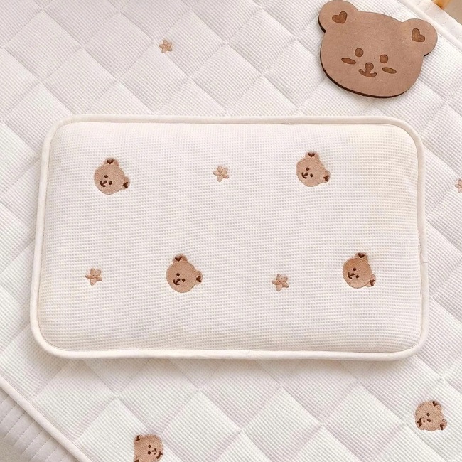 GỐI ĐẦU MỎNG COTTON WAFFLE MONONA