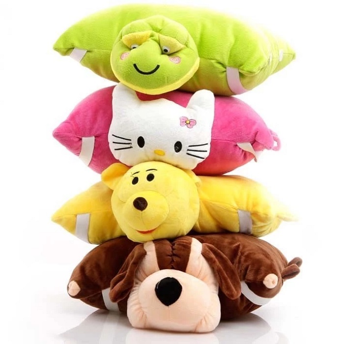 GỐI ĐI XE MÁY 1 ĐẦU HÌNH THÚ