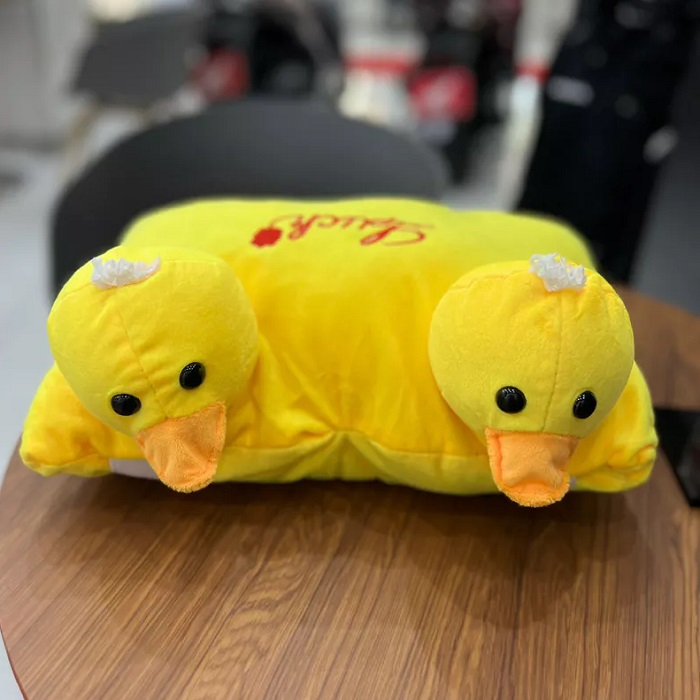 GỐI ĐI XE MÁY 2 ĐẦU HÌNH THÚ