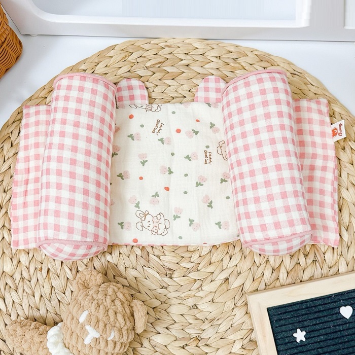 GỐI ĐỊNH HÌNH ĐẦU BUNNY CHO BÉ