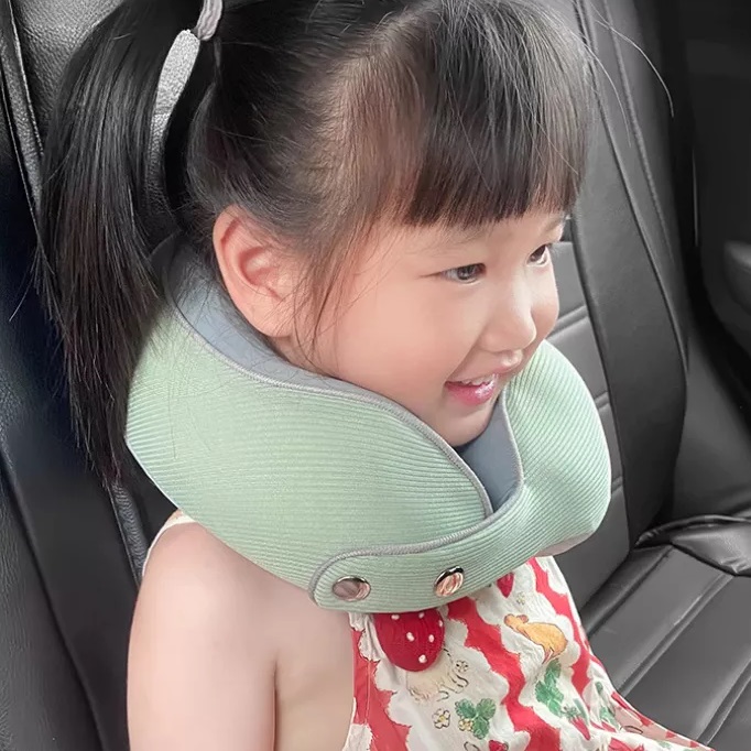 GỐI KÊ CỔ CHỮ U CAO SU NON CHO BÉ