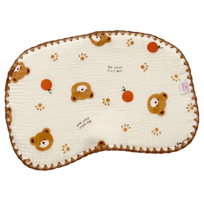 GỐI LÓT ĐẦU XÔ MUSLIN 10 LỚP HAHUMA