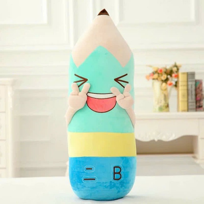 GỐI ÔM BÚT CHÌ CHO BÉ