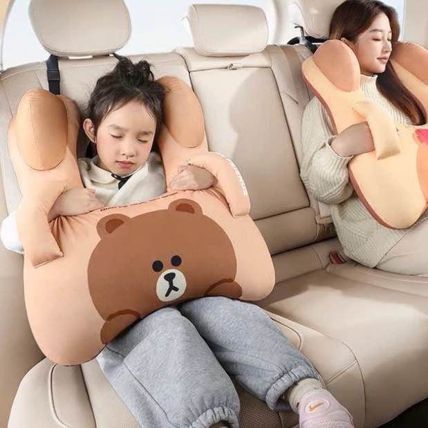 GỐI ÔM TỰA ĐẦU KHI ĐI XE Ô TÔ CHO BÉ