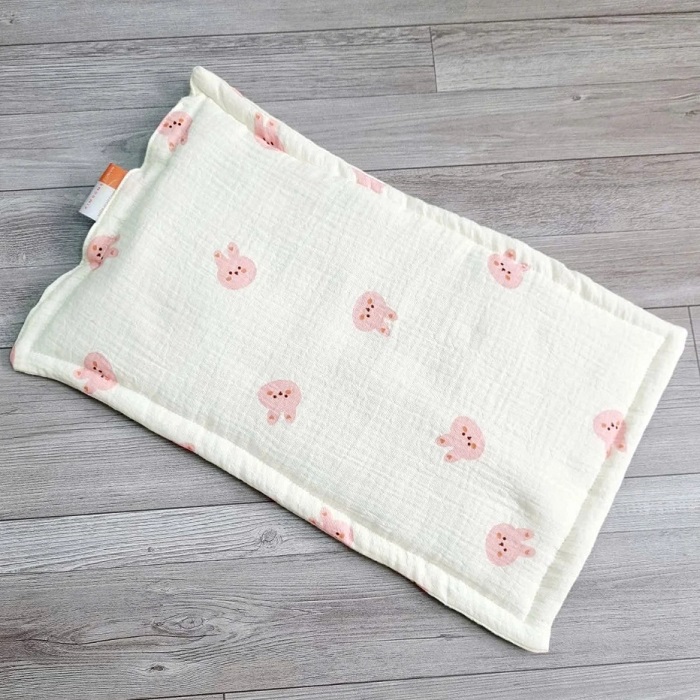 GỐI SƠ SINH MUSLIN 2 MẶT