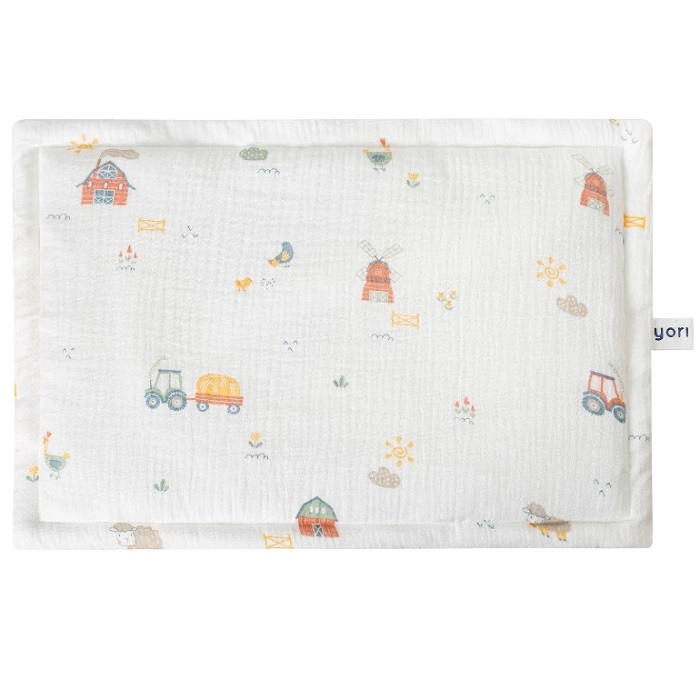 GỐI SƠ SINH MUSLIN 8 LỚP YORI