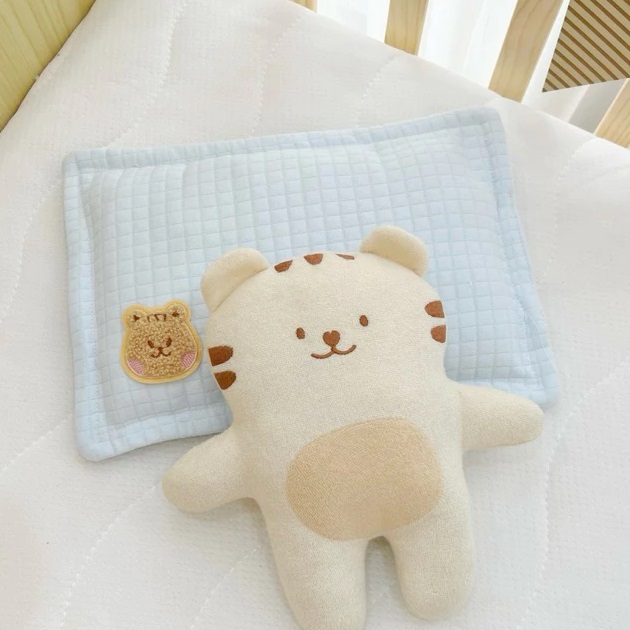 GỐI SƠ SINH VẢI XỐP TRẦN BÔNG