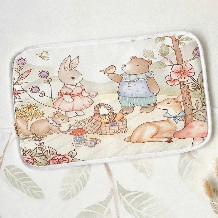 GỐI SƠ SINH VELVA COTTON MOCHEE