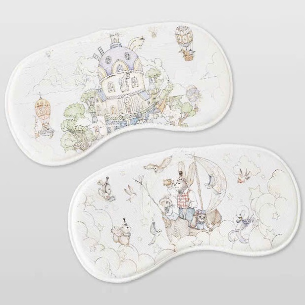 GỐI SỢI TRE SILICON BUBBLE TREE SƠ SINH