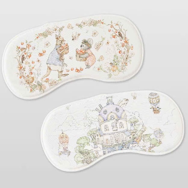 GỐI SỢI TRE SILICON BUBBLE TREE SƠ SINH