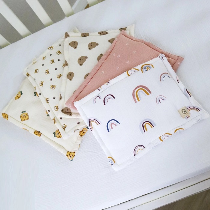 GỐI XÔ MUSLIN LÓT ĐẦU PETIT TOWN