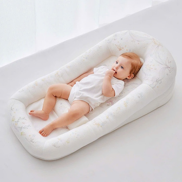 Nôi chống trào ngược bẹp đầu bubble tree