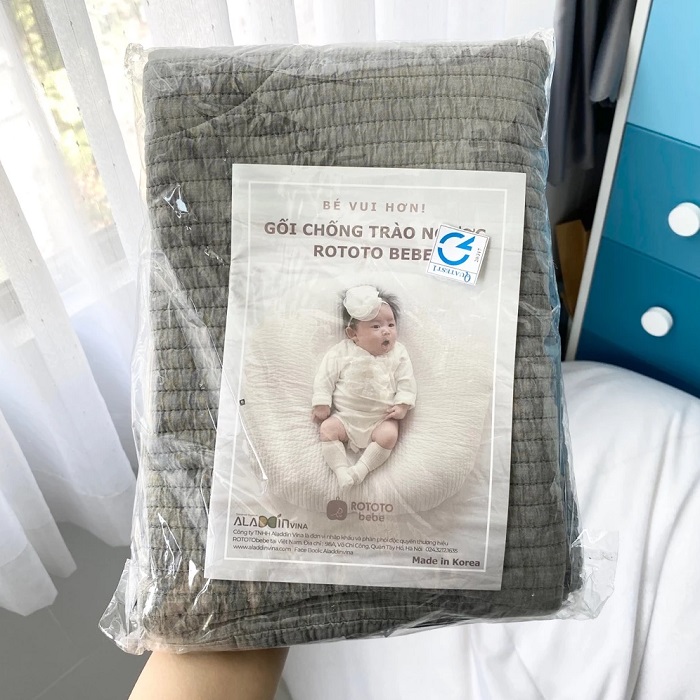 VỎ GỐI CHỐNG TRÀO NGƯỢC ROTOTO BEBE