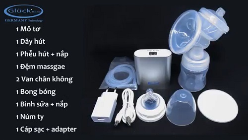 cach-lap-may-hut-sua-dien-don-cam-ung-pin-sac-Gluck-Baby-GP851